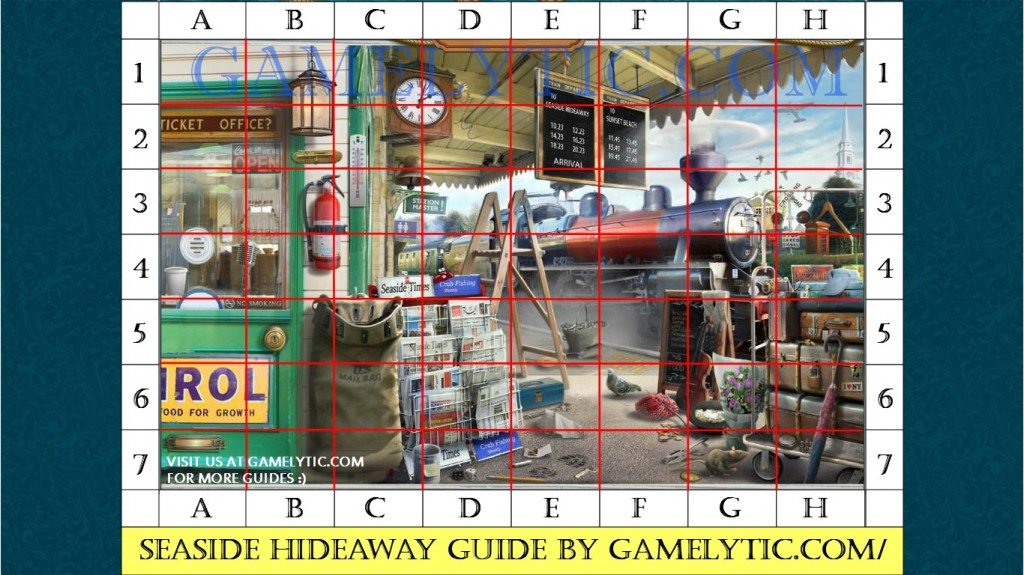 Seaside Hideaway Ep4 Train Depot Grid Guide