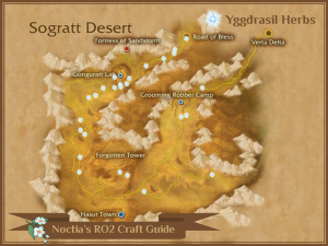 RO2 Yggdrasil Herbs Sogratt Desert